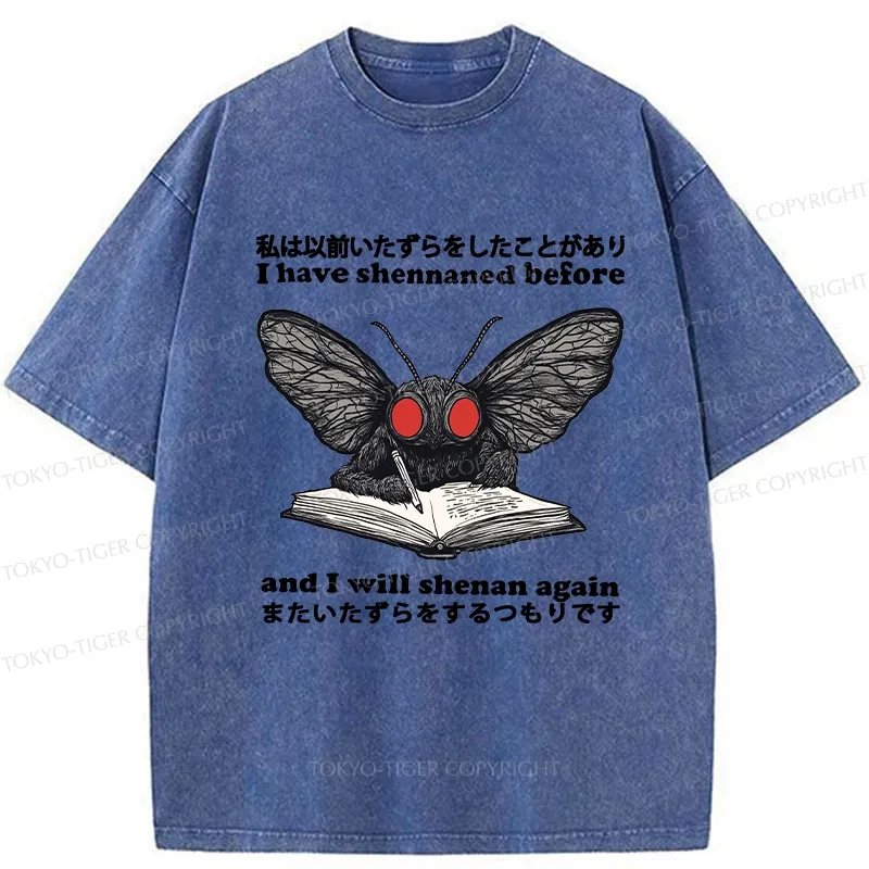 Tokyo-Tiger I Will Shenan Again Washed T-Shirt