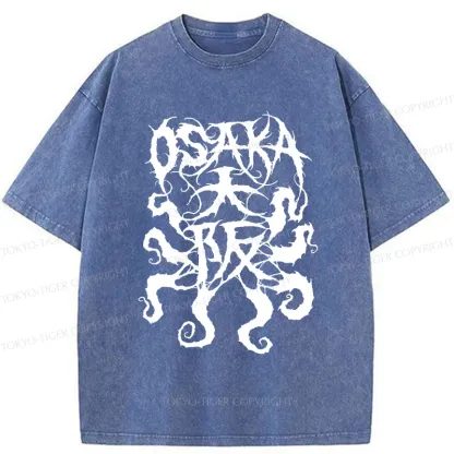 Tokyo-Tiger Vintage Osaka Washed T-Shirt