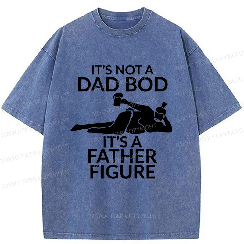 Tokyo-Tiger Japanese Father Figure Funny Washed T-Shirt