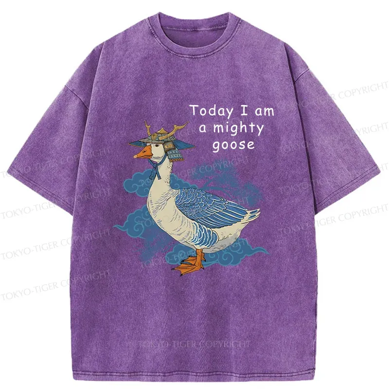 Tokyo-Tiger Mighty Goose Washed T-Shirt