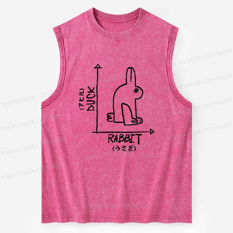 Tokyo-Tiger A Rabbit And A Duck Washed Tank