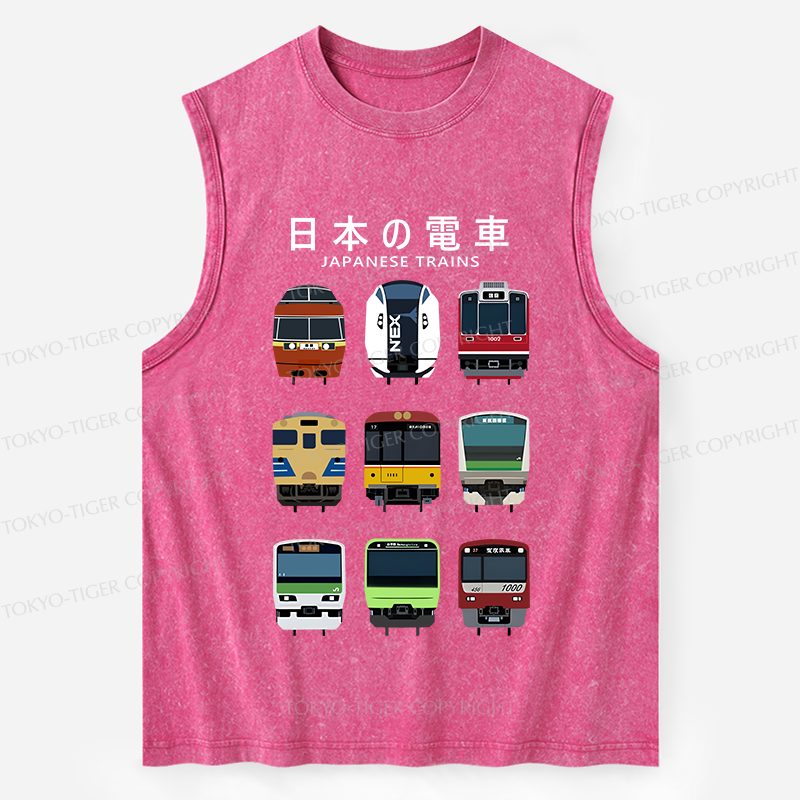 Tokyo-Tiger Japanese Train Collection Washed Tank
