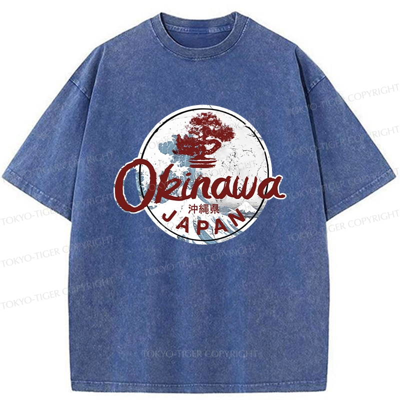 Tokyo-Tiger Vintage Japanese Okinawa Washed T-Shirt