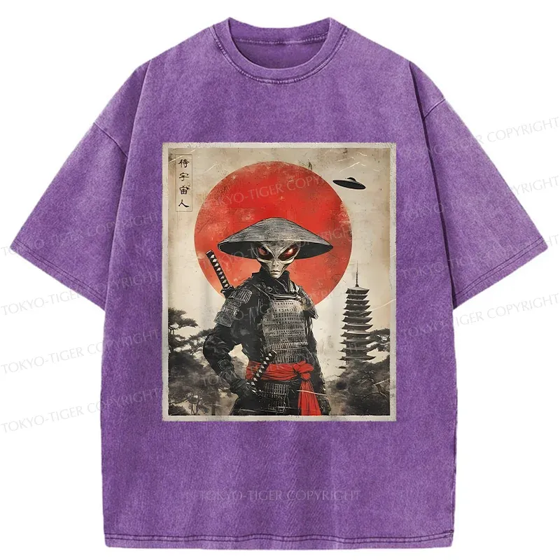 Tokyo-Tiger Japan Bonsai Washed T-Shirt Sale