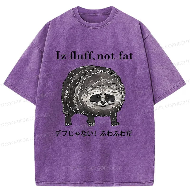 Tokyo-Tiger Furry Raccoon Washed T-Shirt