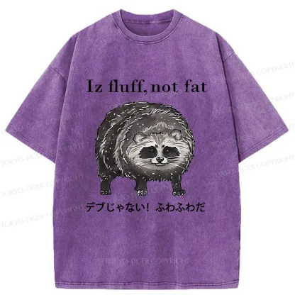 Tokyo-Tiger Furry Raccoon Washed T-Shirt
