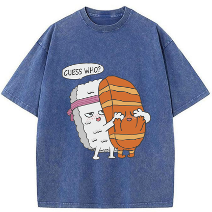 Tokyo-Tiger Guess Who I Am Washed T-Shirt