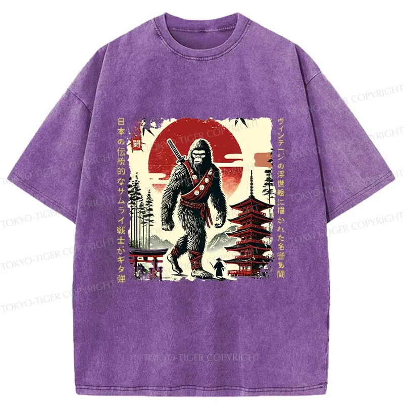 Tokyo-Tiger Japan Bonsai Washed T-Shirt Sale