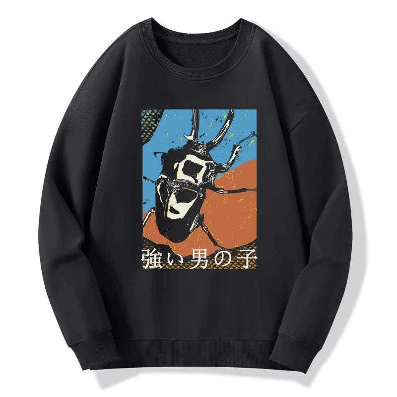 Tokyo-Tiger Strong Beetle Japanese Sweatshirt Sale