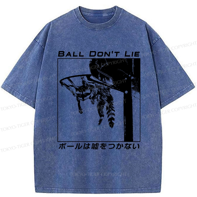 Tokyo-Tiger The Ball Doesn't Lie Washed T-Shirt