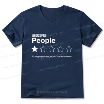 Tokyo-Tiger Evaluation People V-Neck Classic T-Shirt