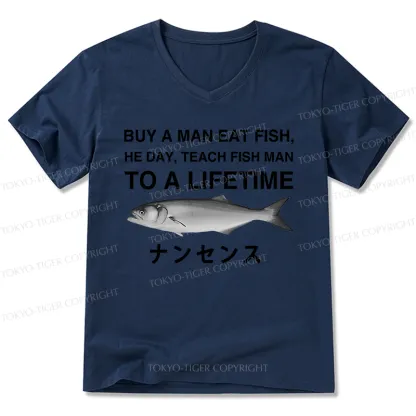 Tokyo-Tiger Funny To A Lifetime V-Neck Classic T-Shirt