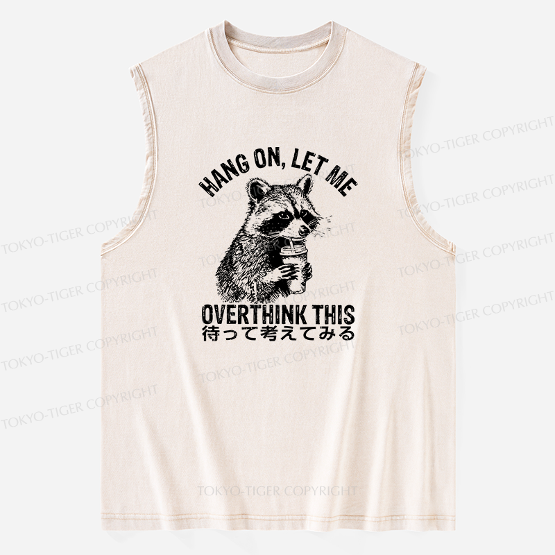 Tokyo-Tiger Overthink Raccoon Washed Tank