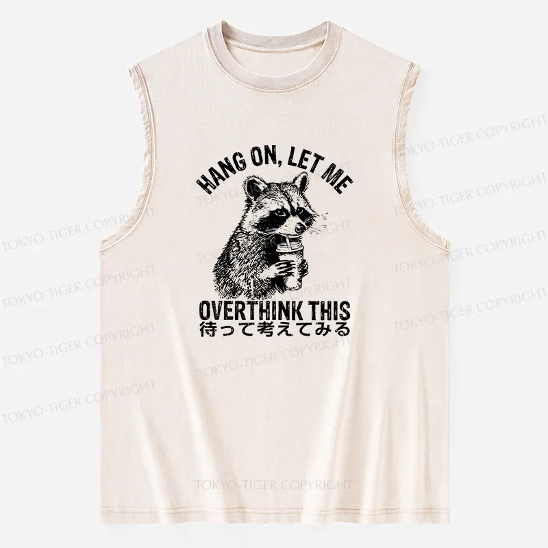 Tokyo-Tiger Overthink Raccoon Washed Tank