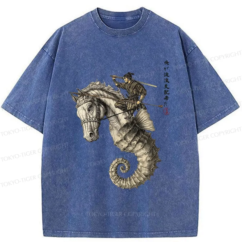 Tokyo-Tiger I Am The Wave Master Washed T-Shirt