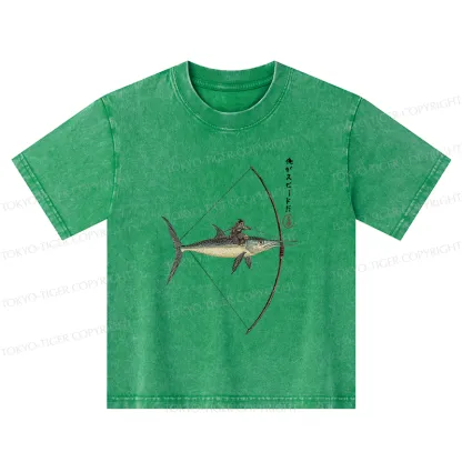 Tokyo-Tiger I Am Speed Kids Washed T-Shirt