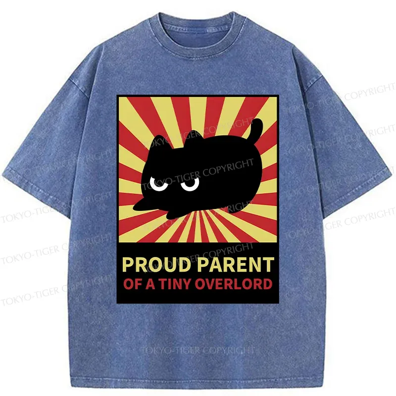 Tokyo-Tiger Family Overlord Washed T-Shirt