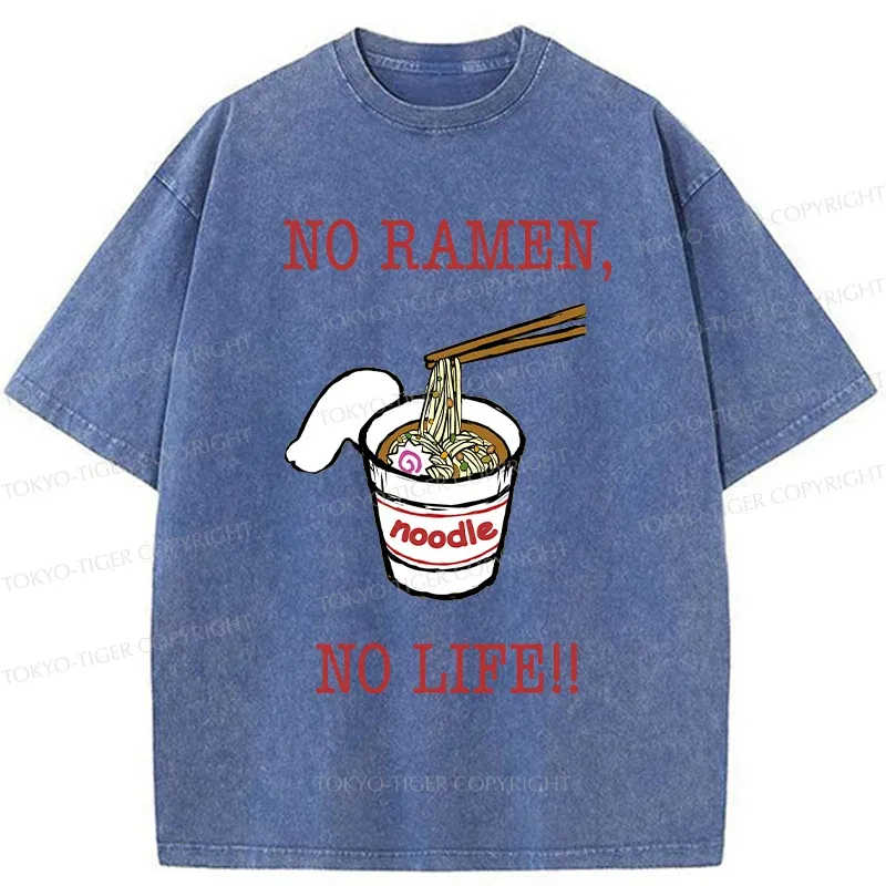 Tokyo-Tiger Life Must Have Ramen Washed T-Shirt