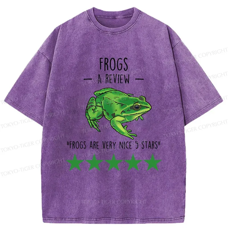 Tokyo-Tiger Five Star Recommended Frog Washed T-Shirt