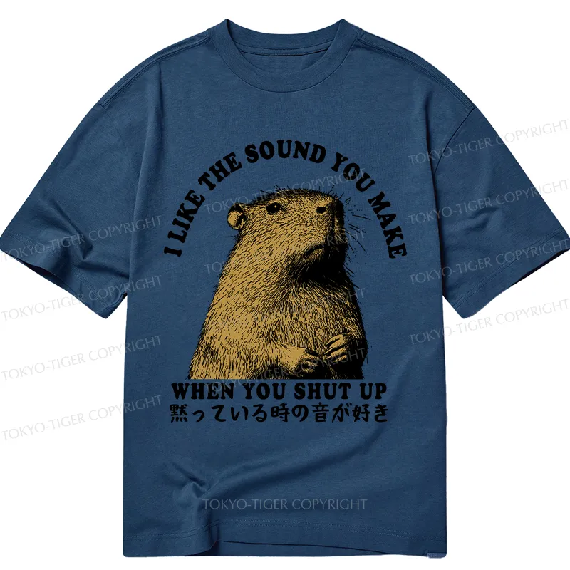 Tokyo-Tiger I Like The Sound Of Silence Classic T-Shirt