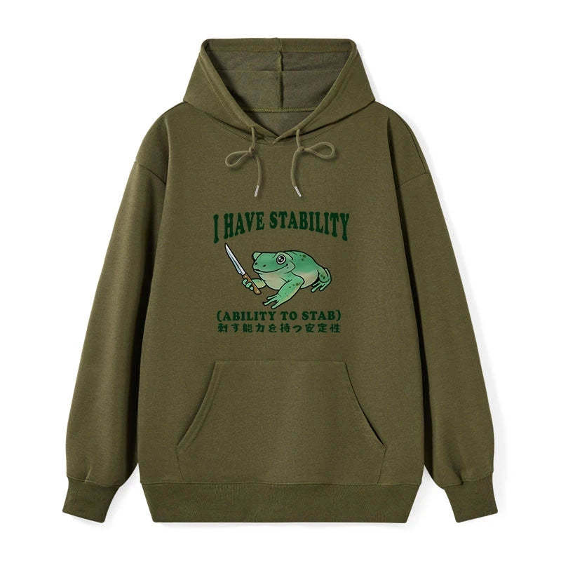 Tokyo-Tiger Mentally Stable Assassin Frog Classic Hoodie