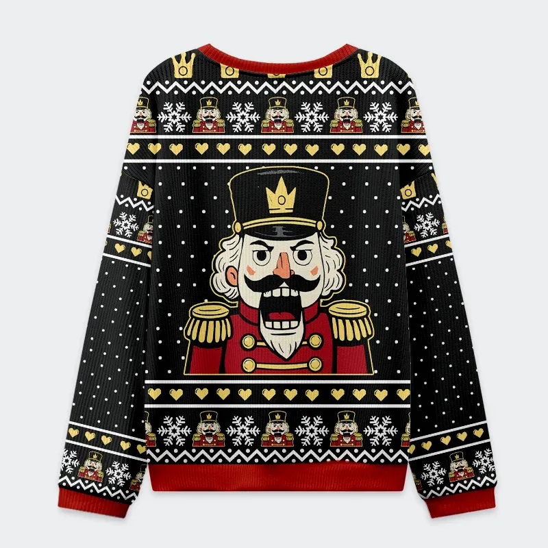 Tokyo-Tiger Nutcracker Funny Christmas Ugly Sweatshirt