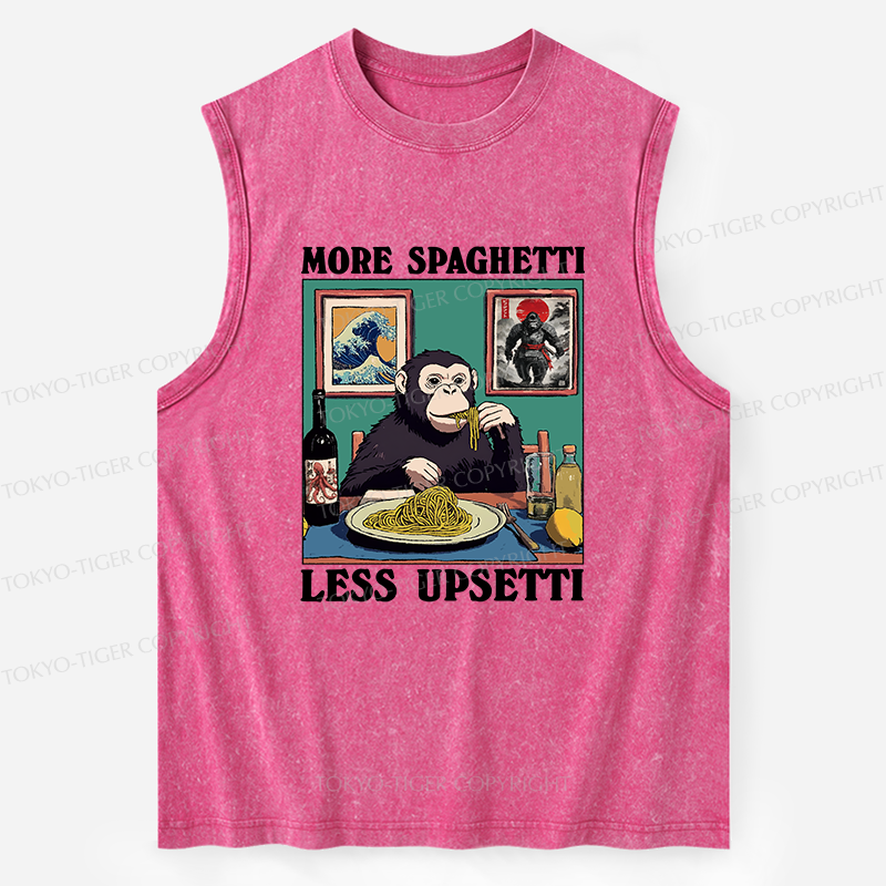 Tokyo-Tiger More Spaghetti Less Upset Bigfoot Washed Tank