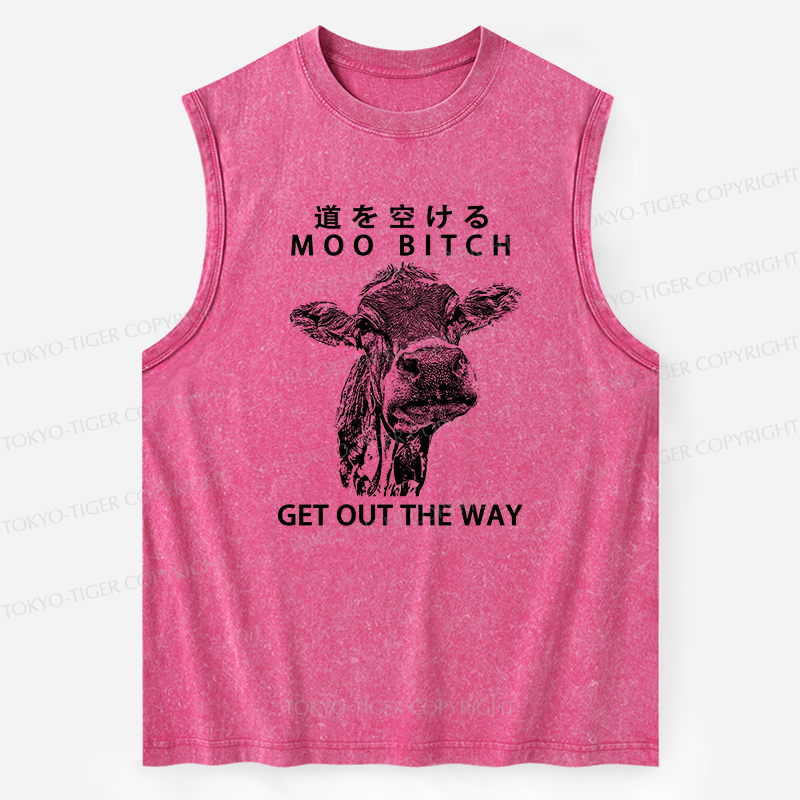 Tokyo-Tiger Funny Cow Washed Tank