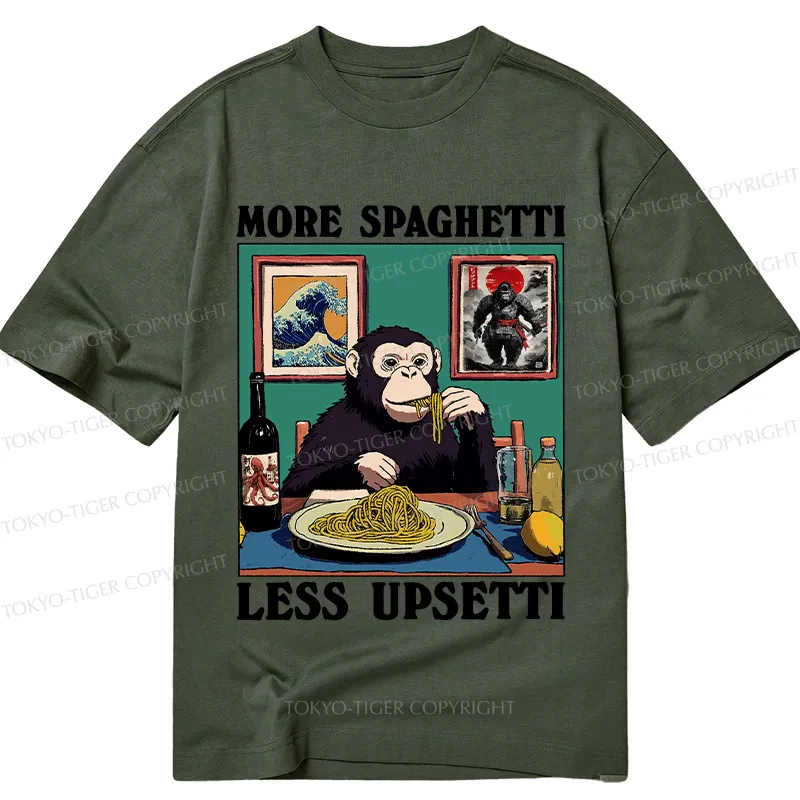 Tokyo-Tiger More Spaghetti Less Upset Bigfoot Classic T-Shirt