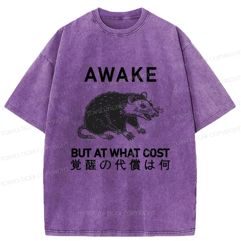 Tokyo-Tiger Desperate Possum Washed T-Shirt