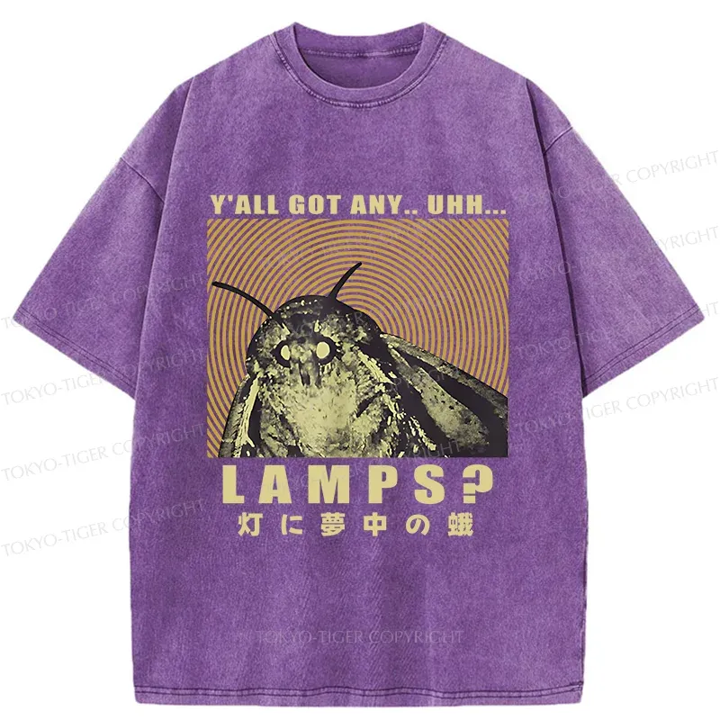 Tokyo-Tiger Moth Obsessed With The Light Washed T-Shirt
