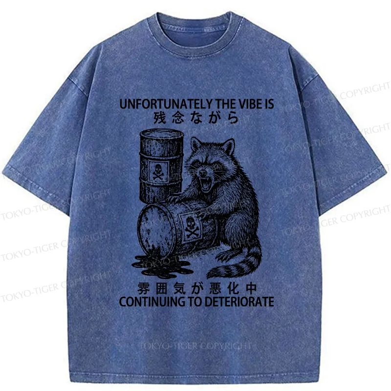 Tokyo-Tiger The Vibe Is Continuing To Deteriorate Japan Washed T-Shirt