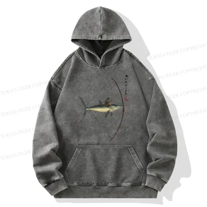 Tokyo-Tiger I Am Speed Washed Hoodie