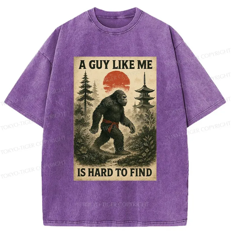 Tokyo-Tiger Hidden Monster Washed T-Shirt