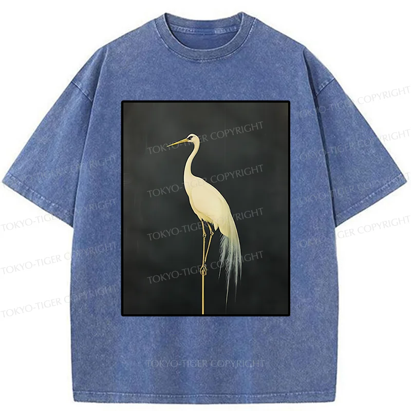 Tokyo-Tiger Independent Crane Washed T-Shirt