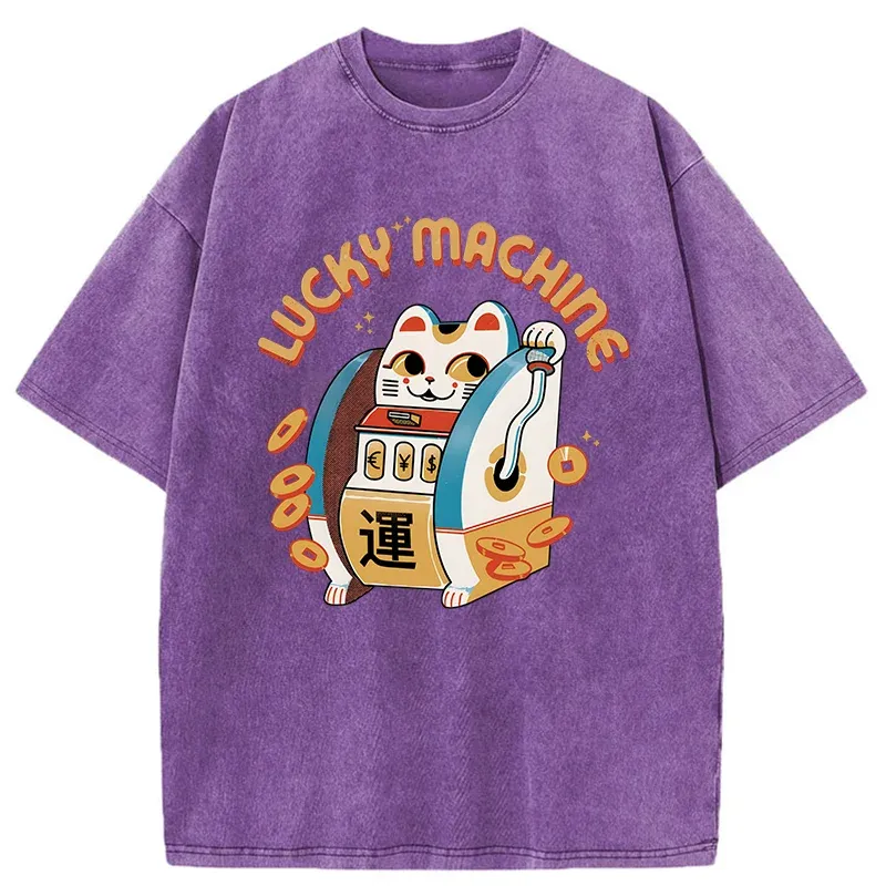 Tokyo-Tiger Lucky Machine Japan Washed T-Shirt