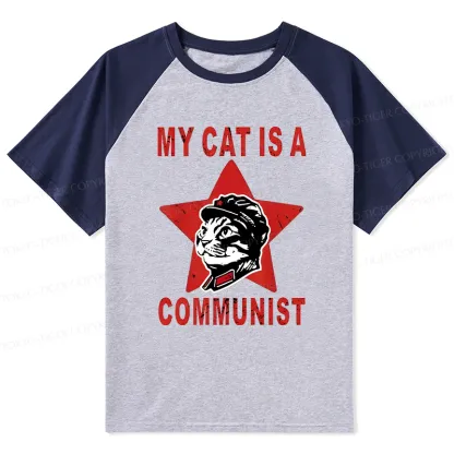Tokyo-Tiger Funny Cat-ism Raglan T-shirt