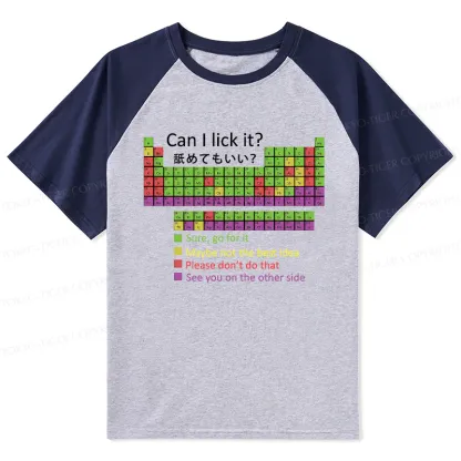 Tokyo-Tiger Can I Lick It Raglan T-shirt