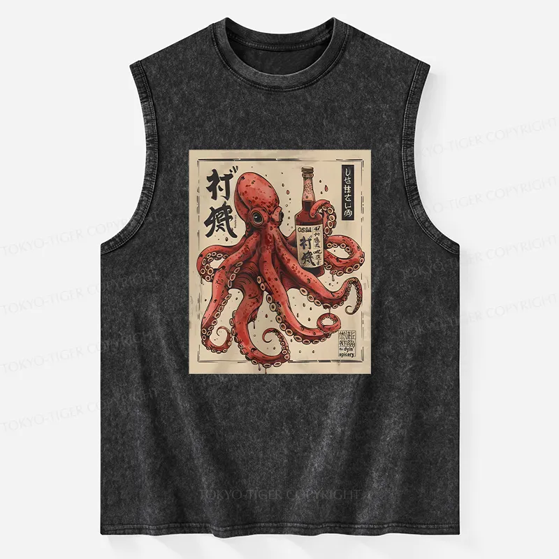 Tokyo-Tiger Osaka Saké Octopus Washed Tank Sale