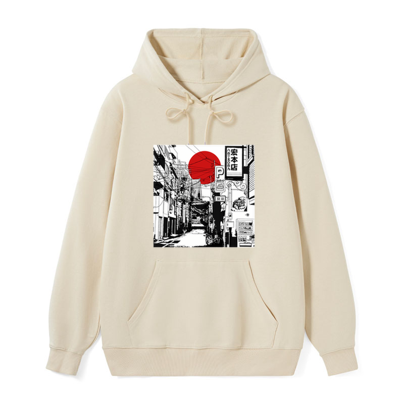 Tokyo-Tiger Sunrise On The Street Classic Hoodie