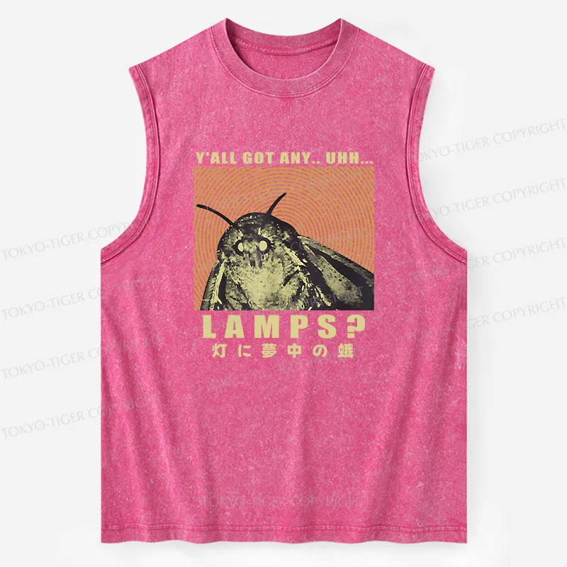 Tokyo-Tiger Moth Obsessed With The Light Washed Tank