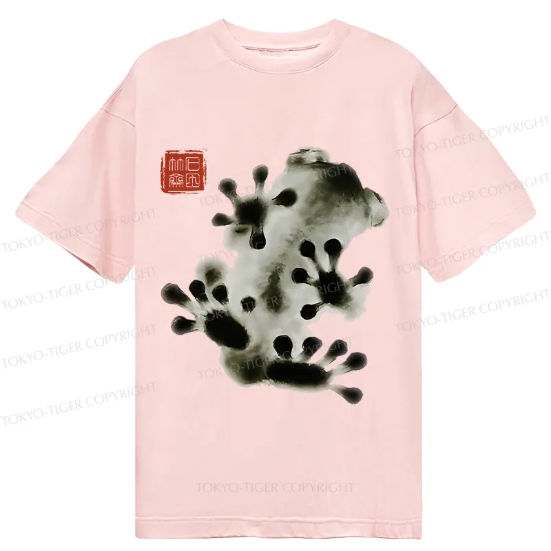 Tokyo-Tiger Ink Painting Frog Classic T-Shirt