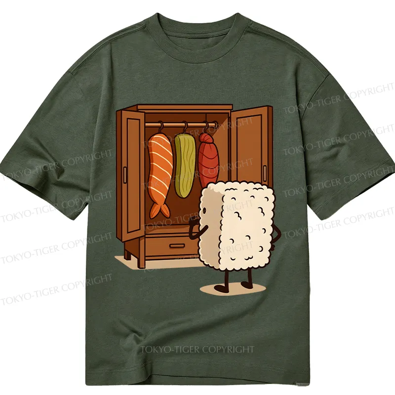 Tokyo-Tiger Sushi Pick Out Clothes Classic T-Shirt