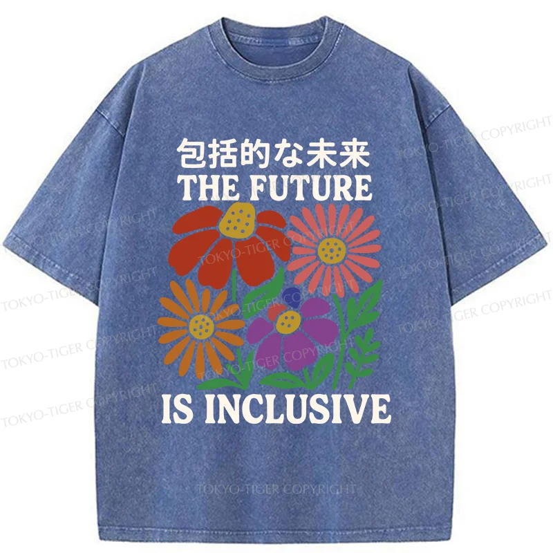 Tokyo-Tiger An Inclusive Future Washed T-Shirt