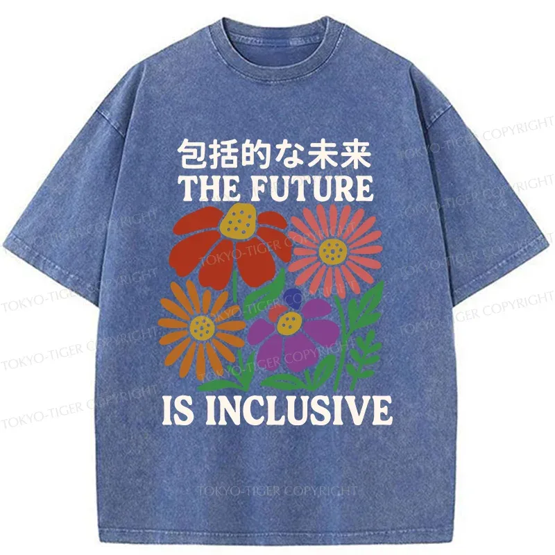 Tokyo-Tiger An Inclusive Future Washed T-Shirt