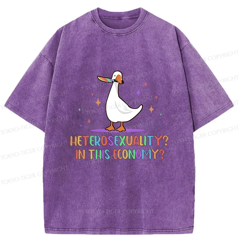 Tokyo-Tiger Interesting Goose Washed T-Shirt