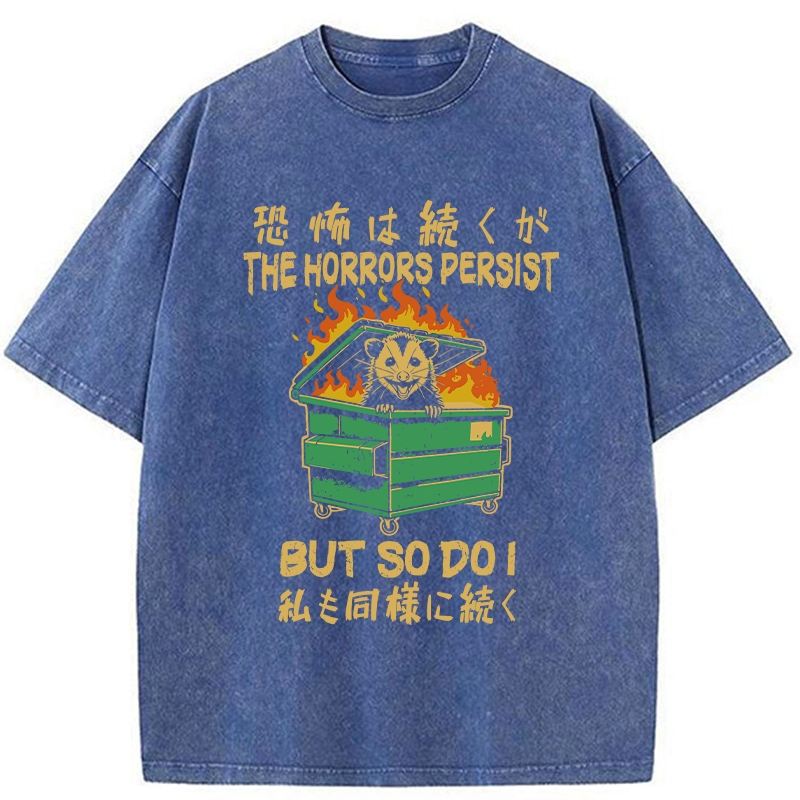 Tokyo-Tiger The Terror Persist Washed T-Shirt