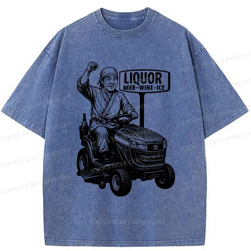 Tokyo-Tiger Japan Country Music Washed T-Shirt
