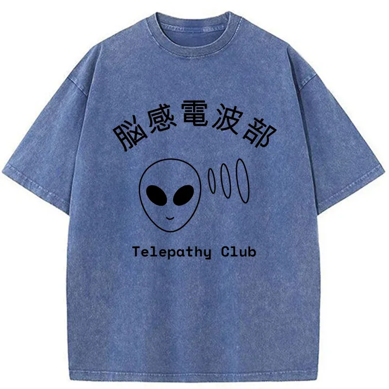 Tokyo-Tiger Alien Club Washed T-Shirt