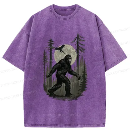 Tokyo-Tiger Adventures Of Bigfoot Washed T-Shirt